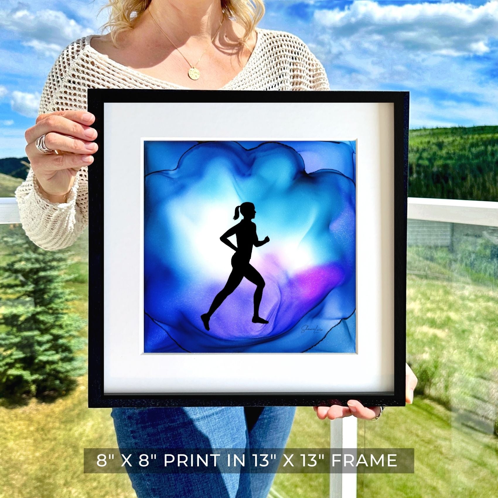 Born To Run - Fire Art Print