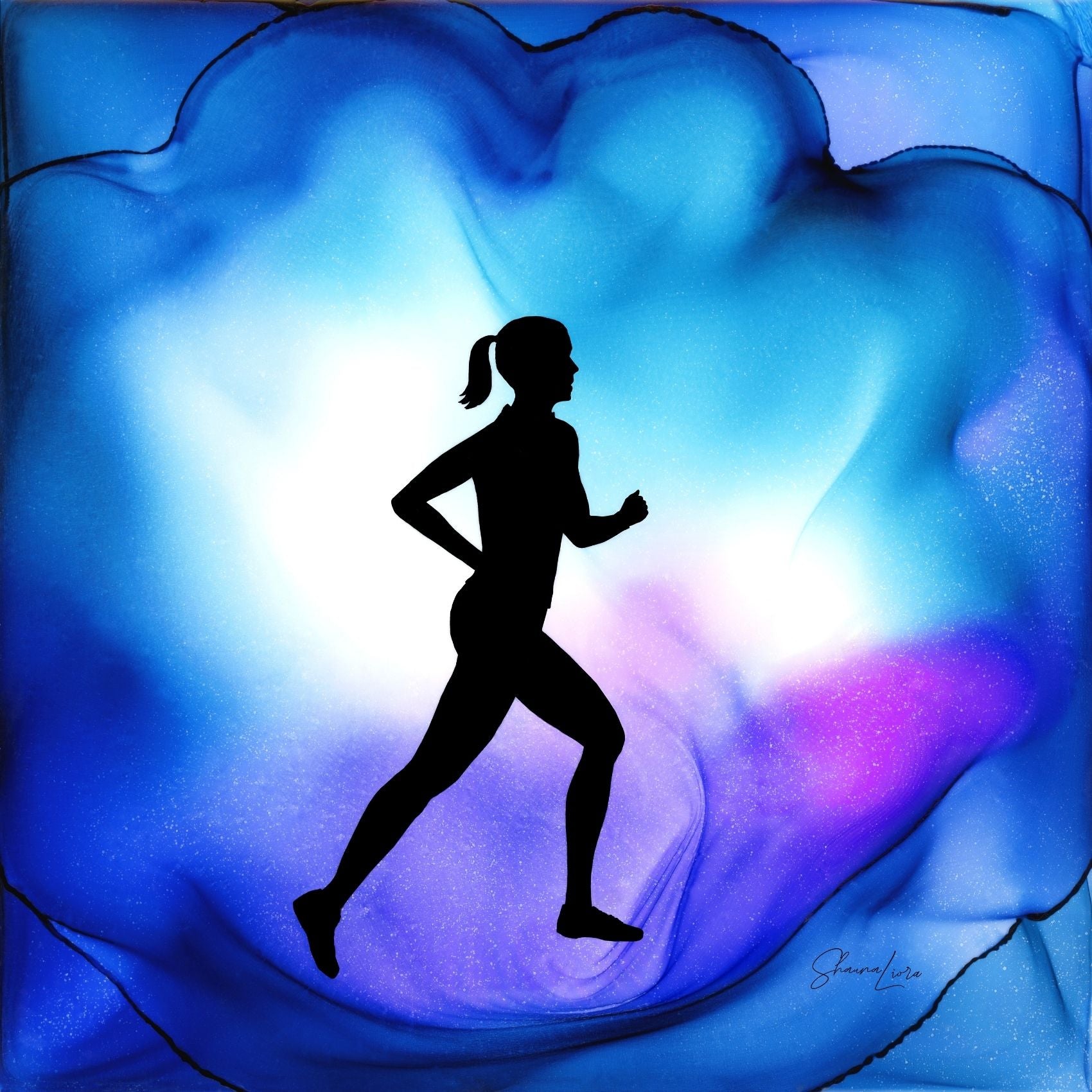 Born To Run - Fire Made Art Print