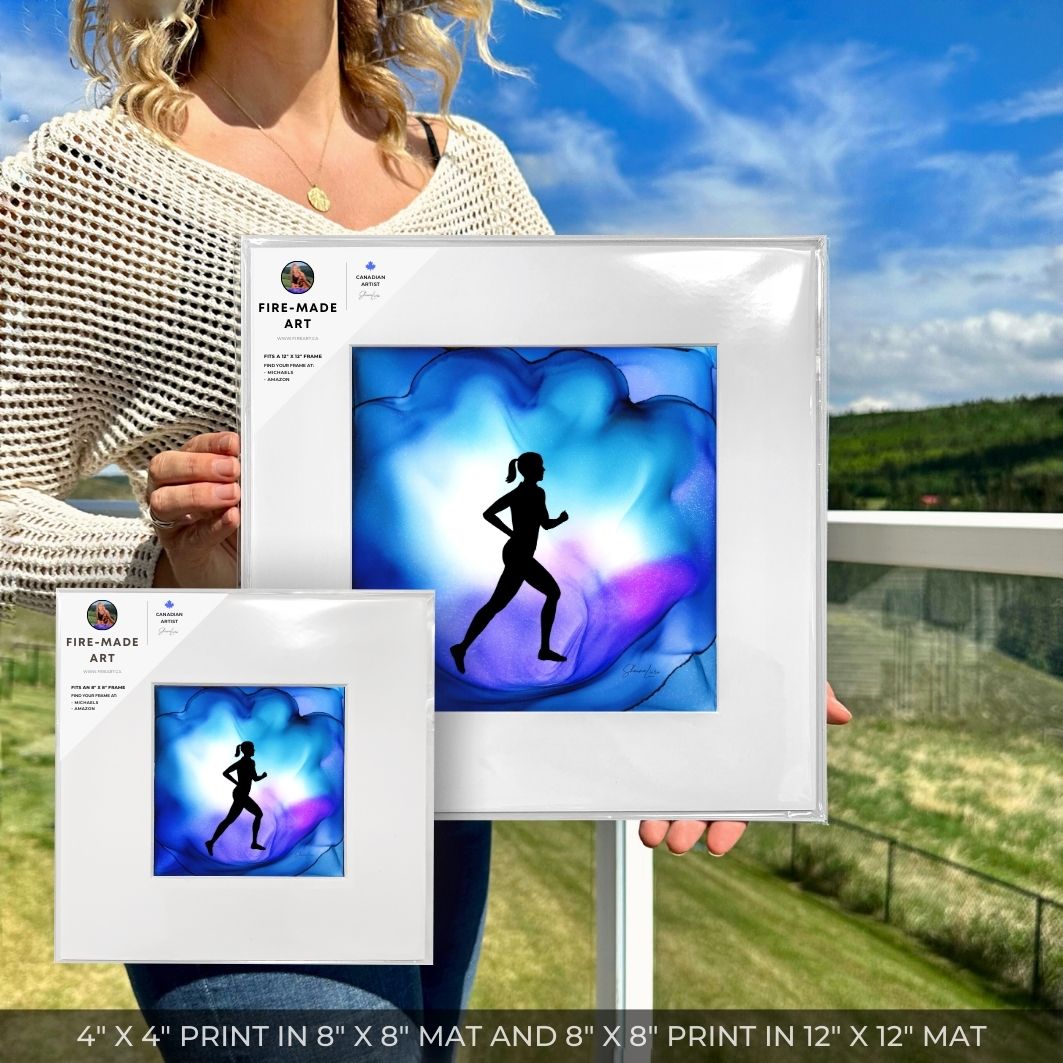 Born To Run - Fire Art Print