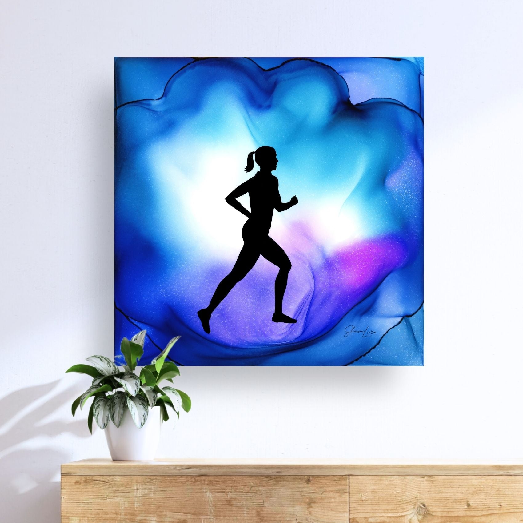 Born To Run - Fire Made Art Print