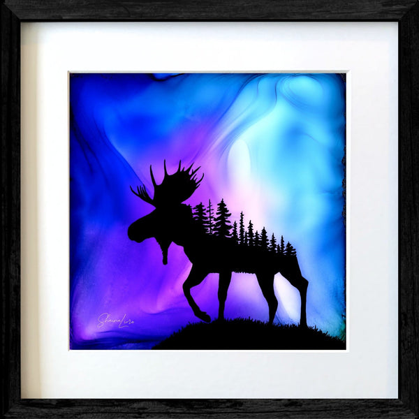 Breath In The Light - Fire Made Art Print