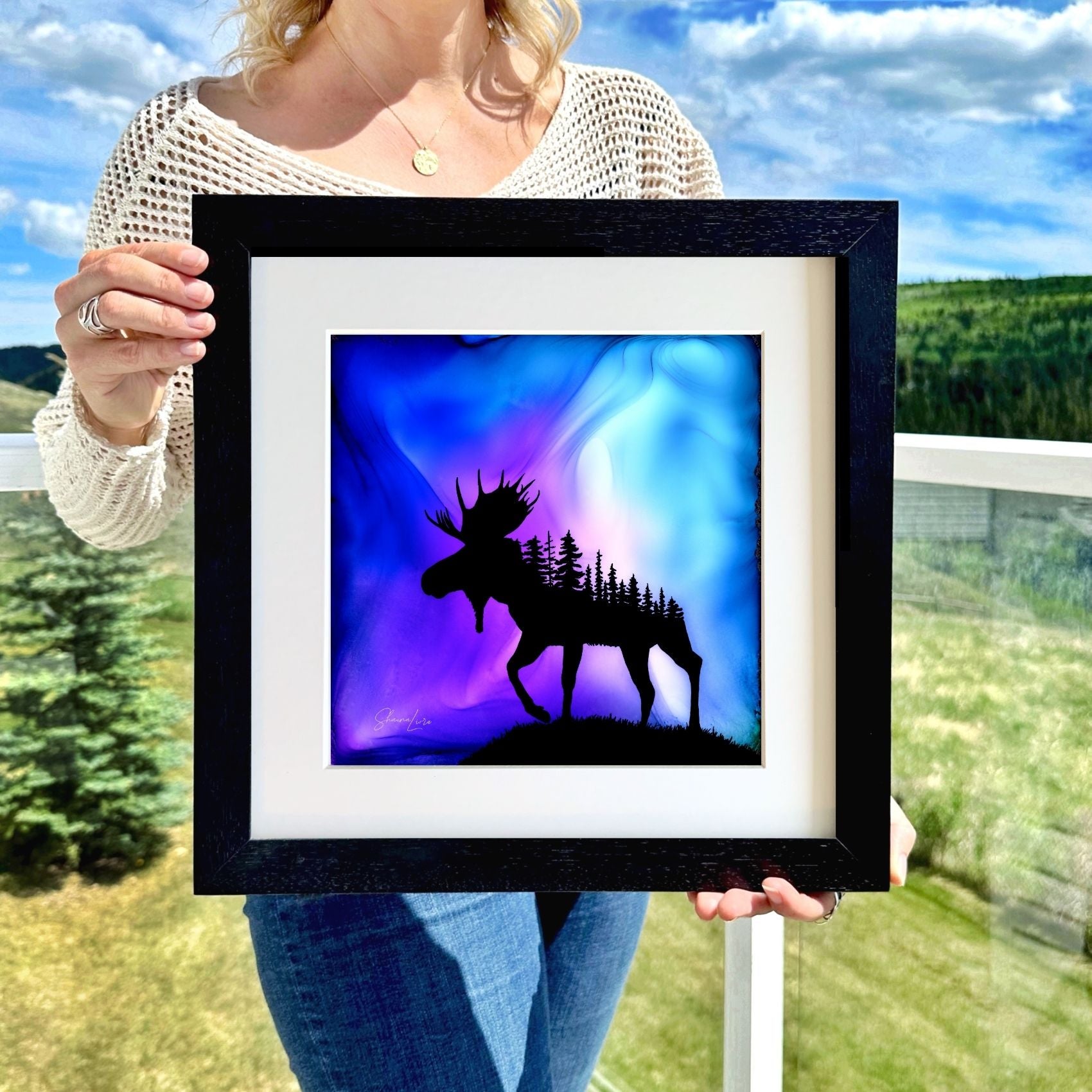 Breath In The Light - Fire Made Art Print