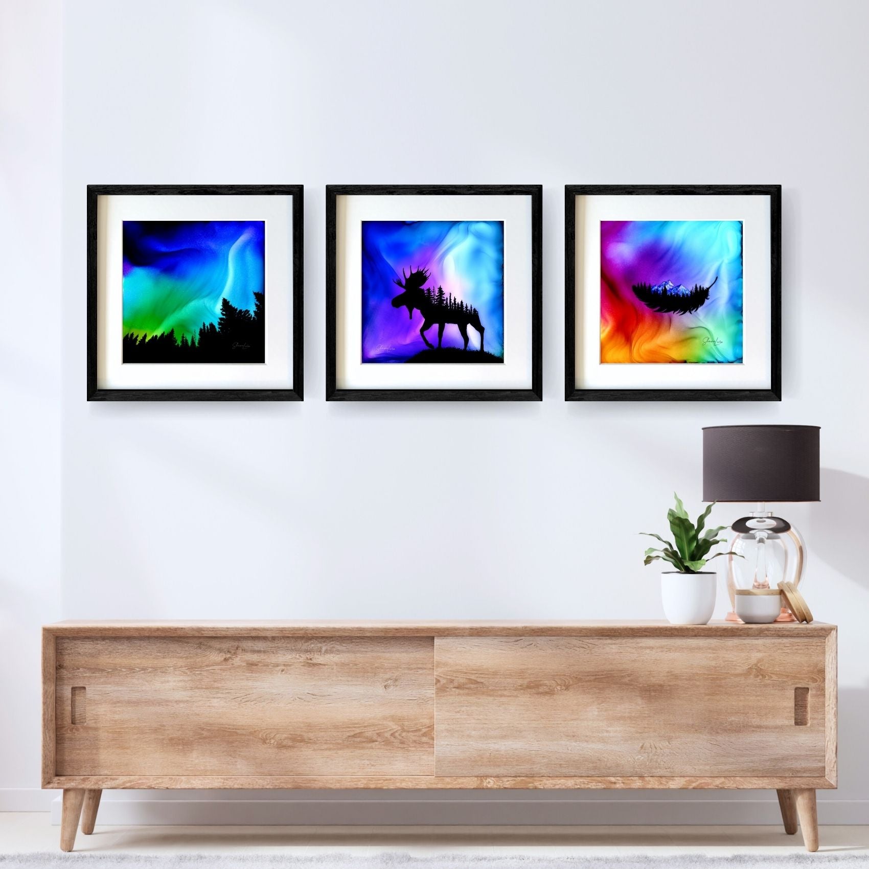 Breath In The Light - Fire Made Art Print