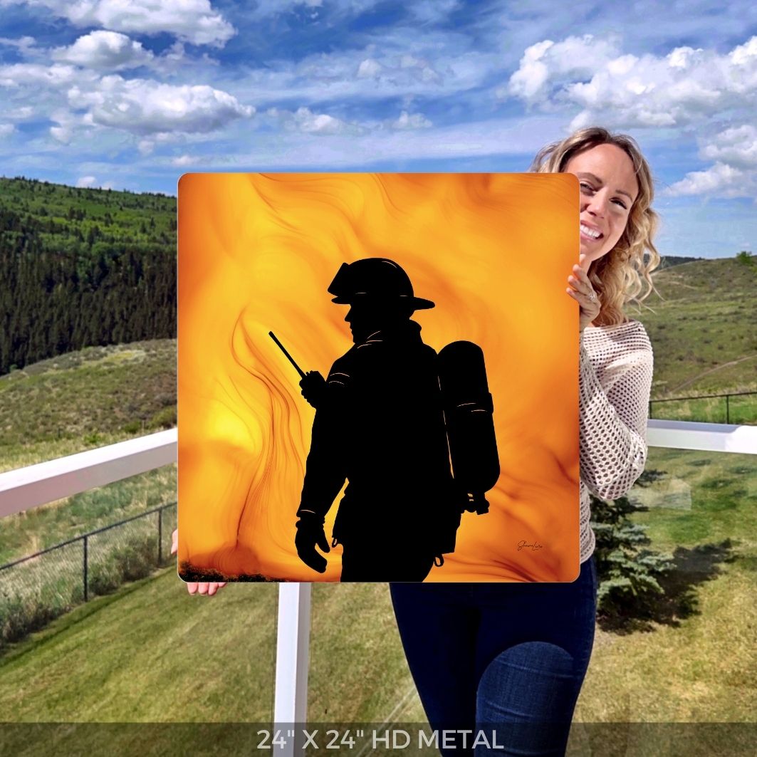 Captains Got Our Back - Fire Art Print