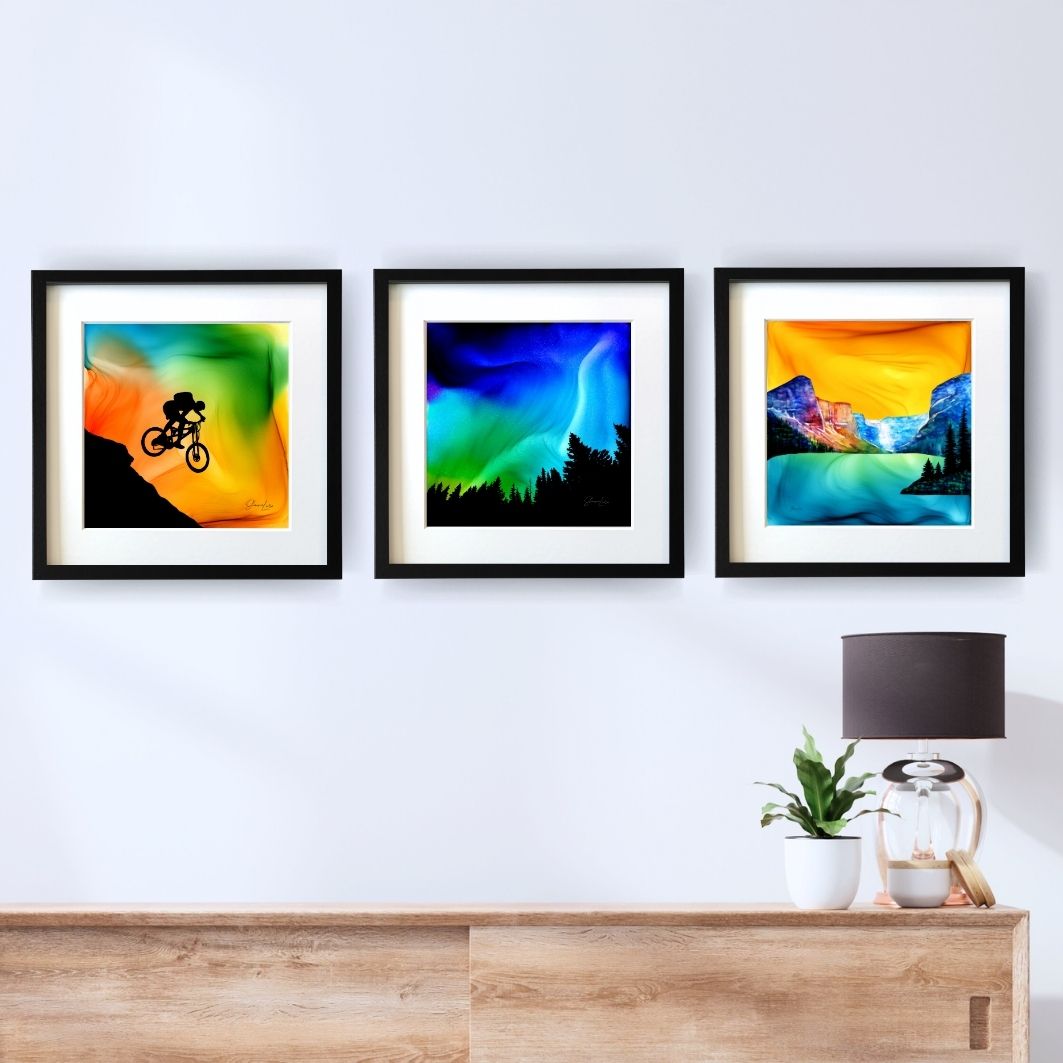 Chasing Moments - Fire Art Print