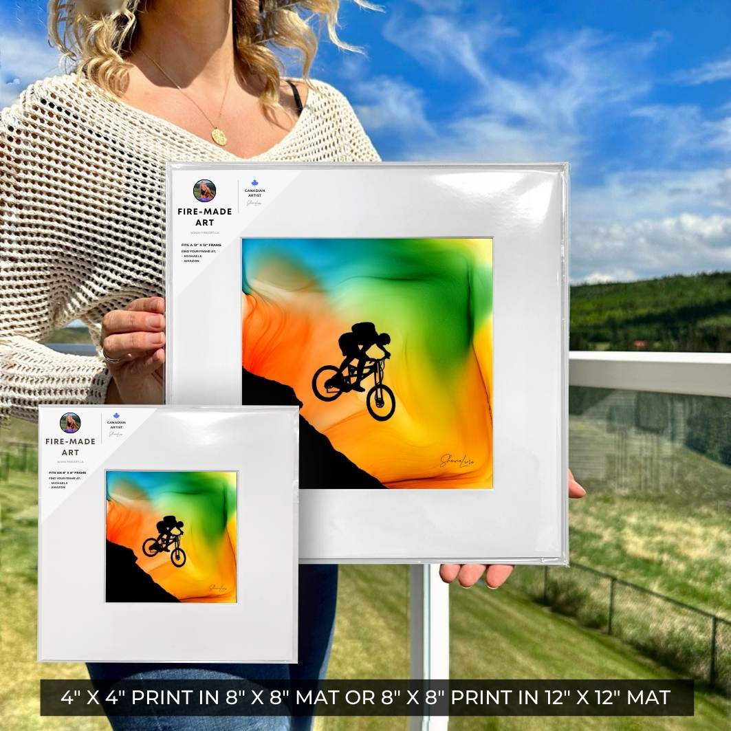 Chasing Moments - Fire Art Print