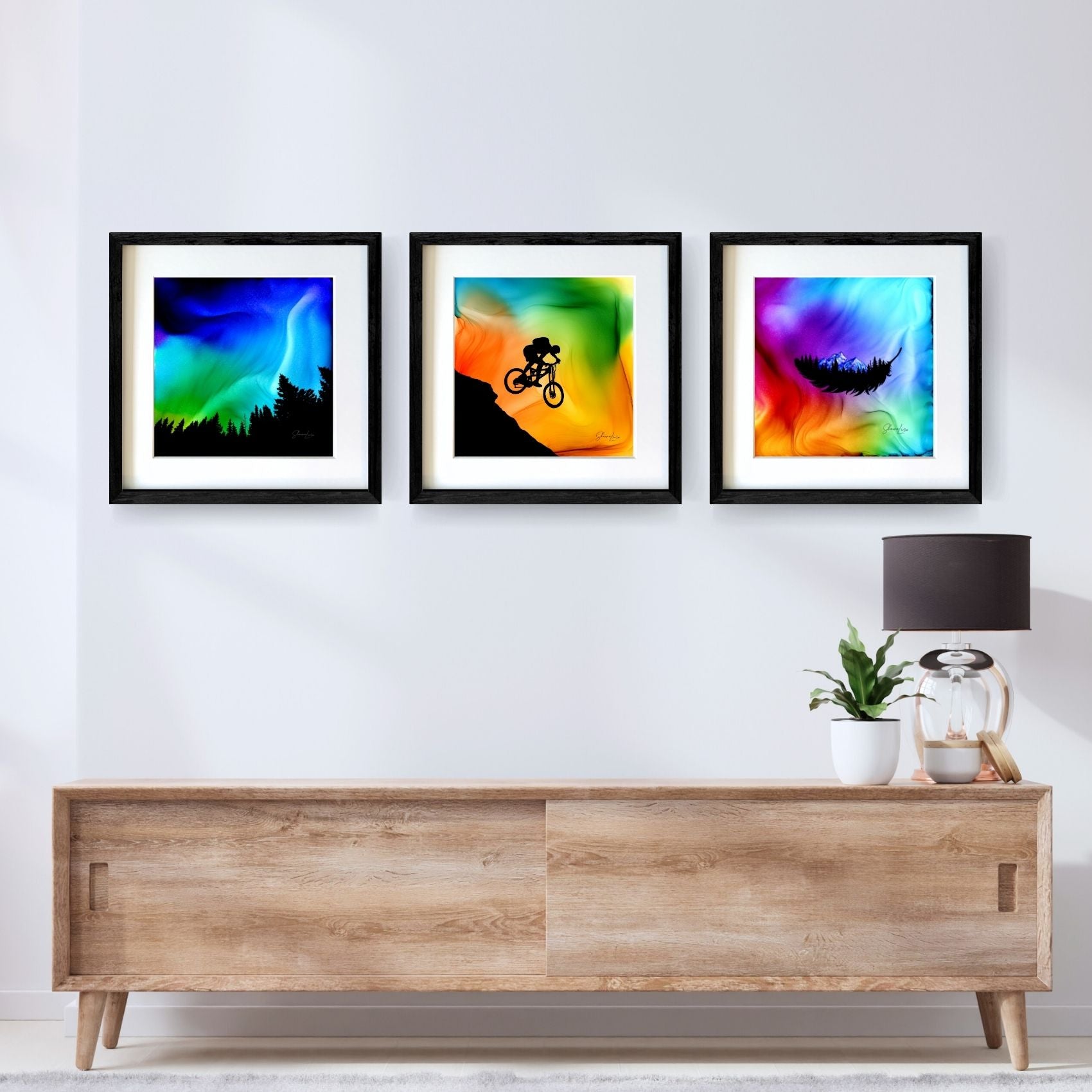 Chasing Moments - Fire Made Art Print