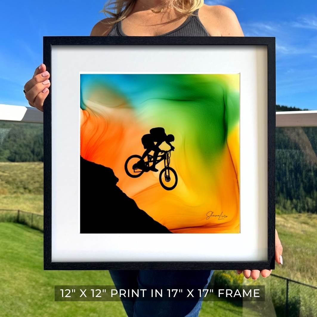 Chasing Moments - Fire Art Print
