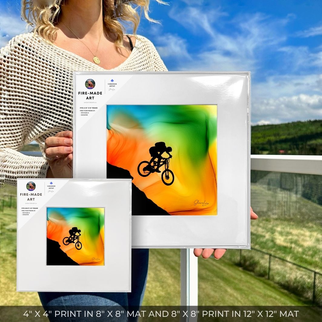 Chasing Moments - Fire Art Print