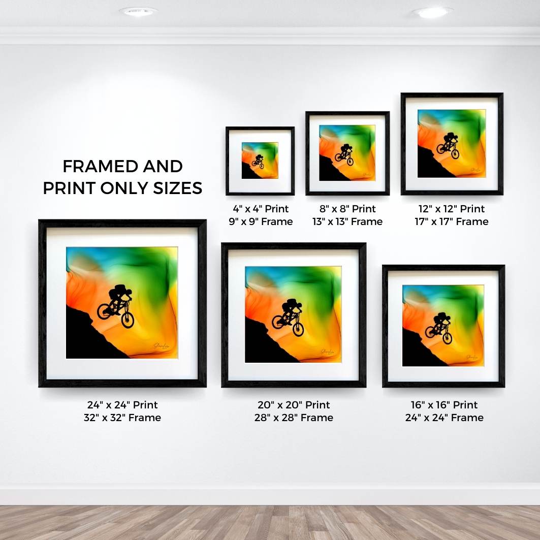 Chasing Moments - Fire Art Print