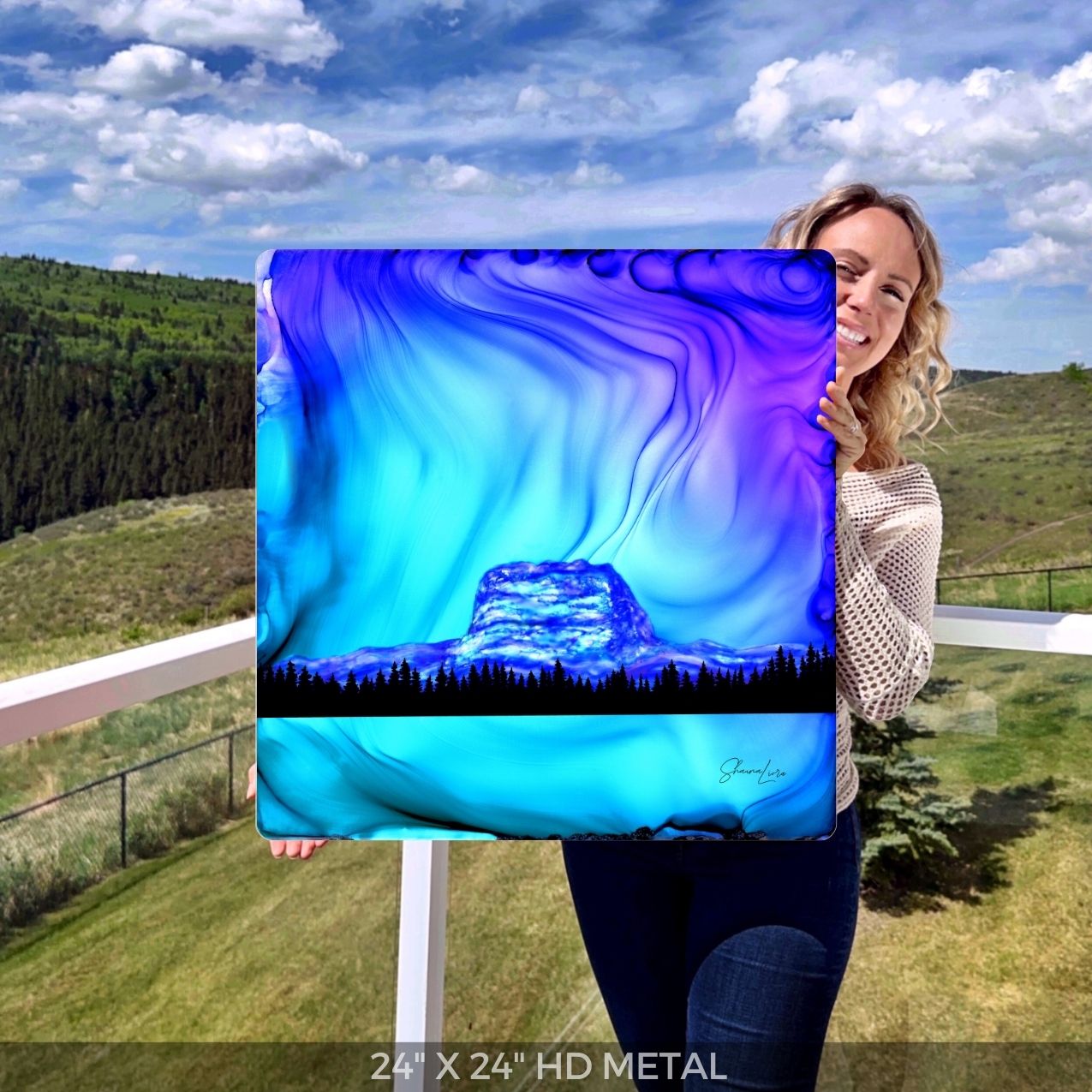 Chief Mountain - Fire Art Print