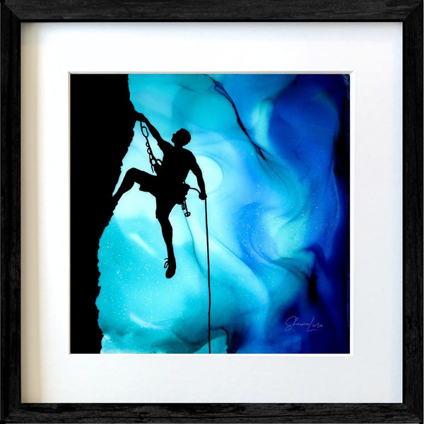 Climb On - Fire Made Art Print