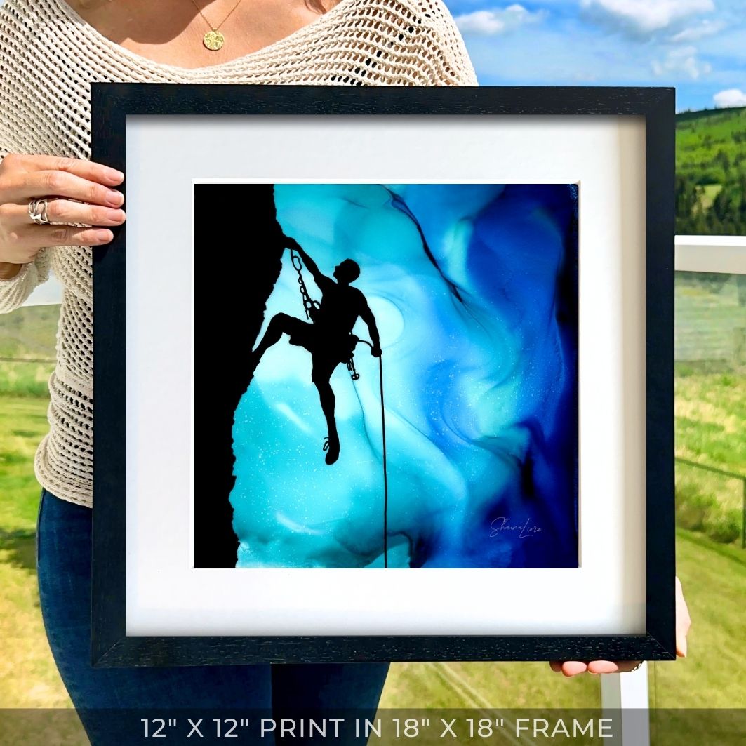 Climb On - Fire Art Print