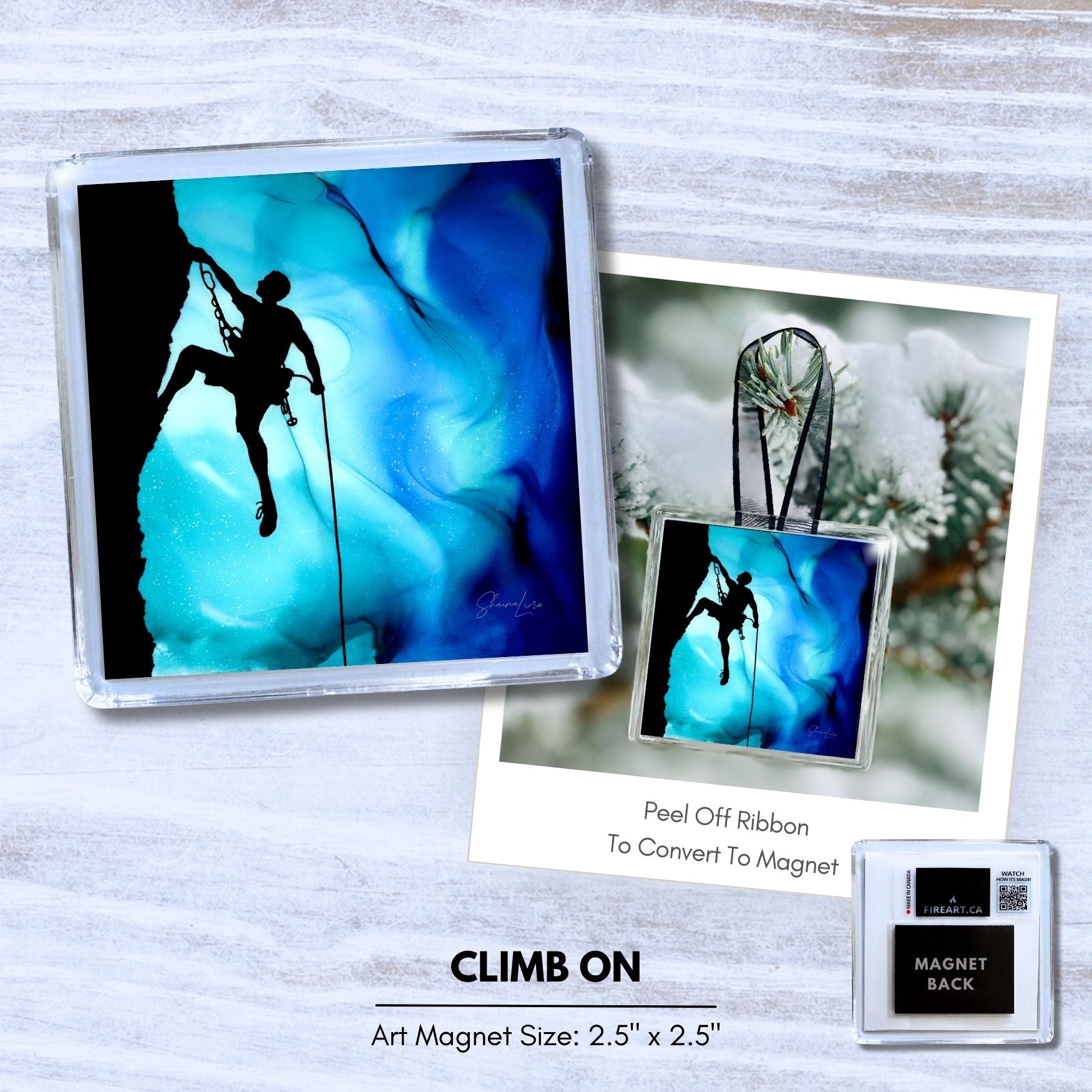 Adventure: 2-In-1 Ornament/Magnets