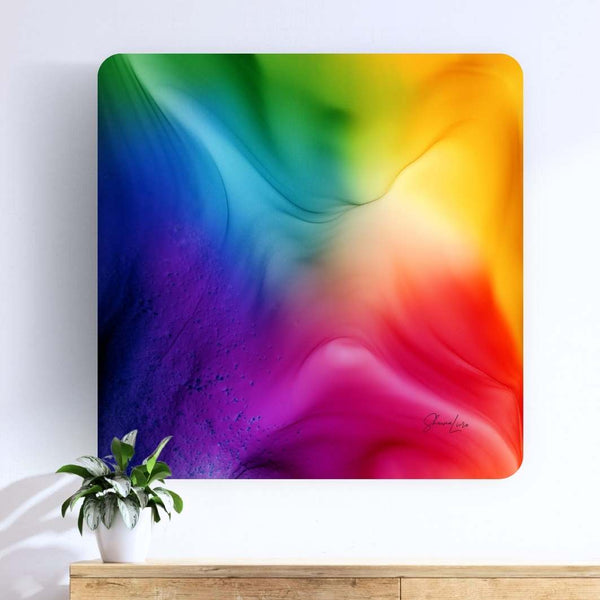 The Colour Of Joy - Fire Made Art Print