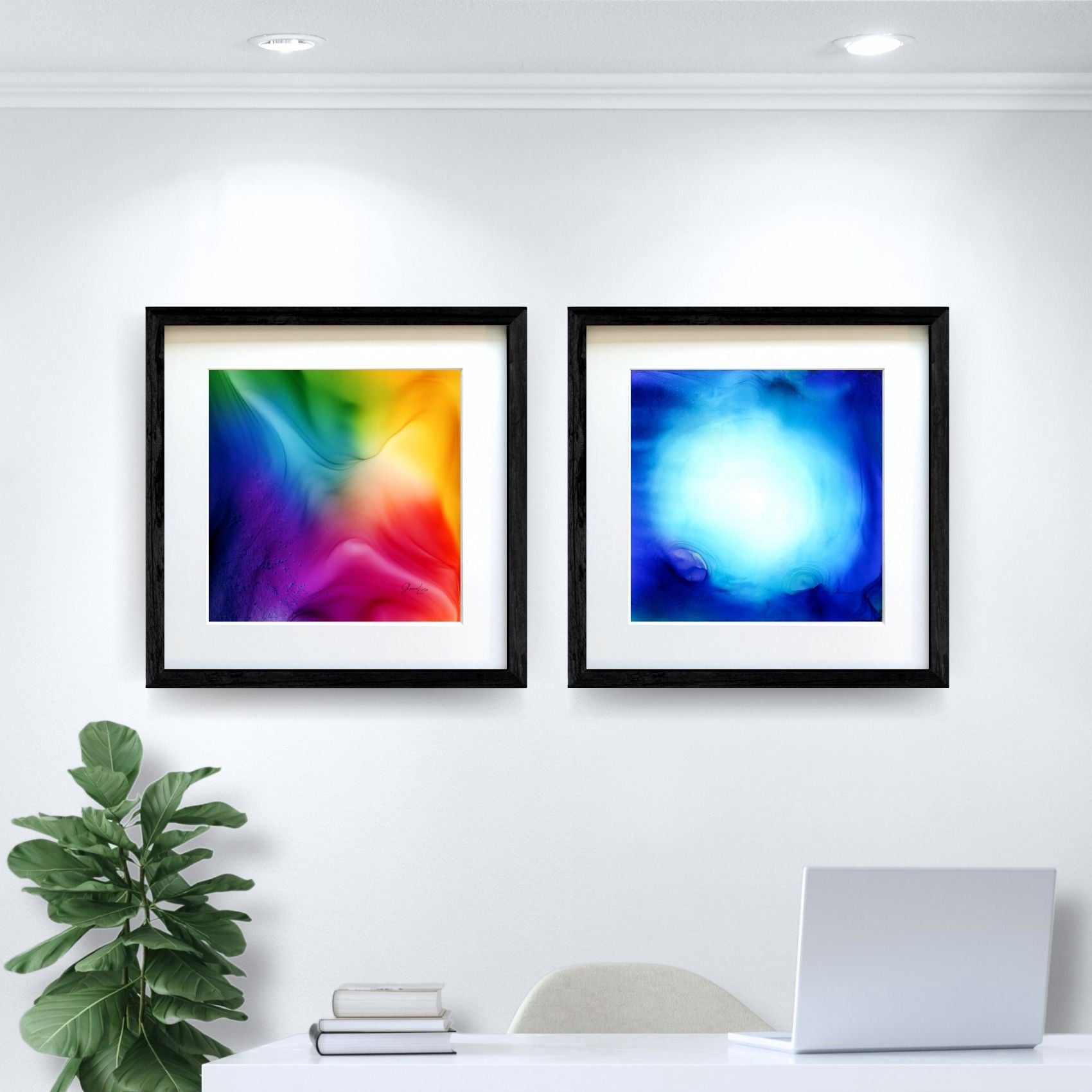 Colour Of Joy - Fire Made Art Print
