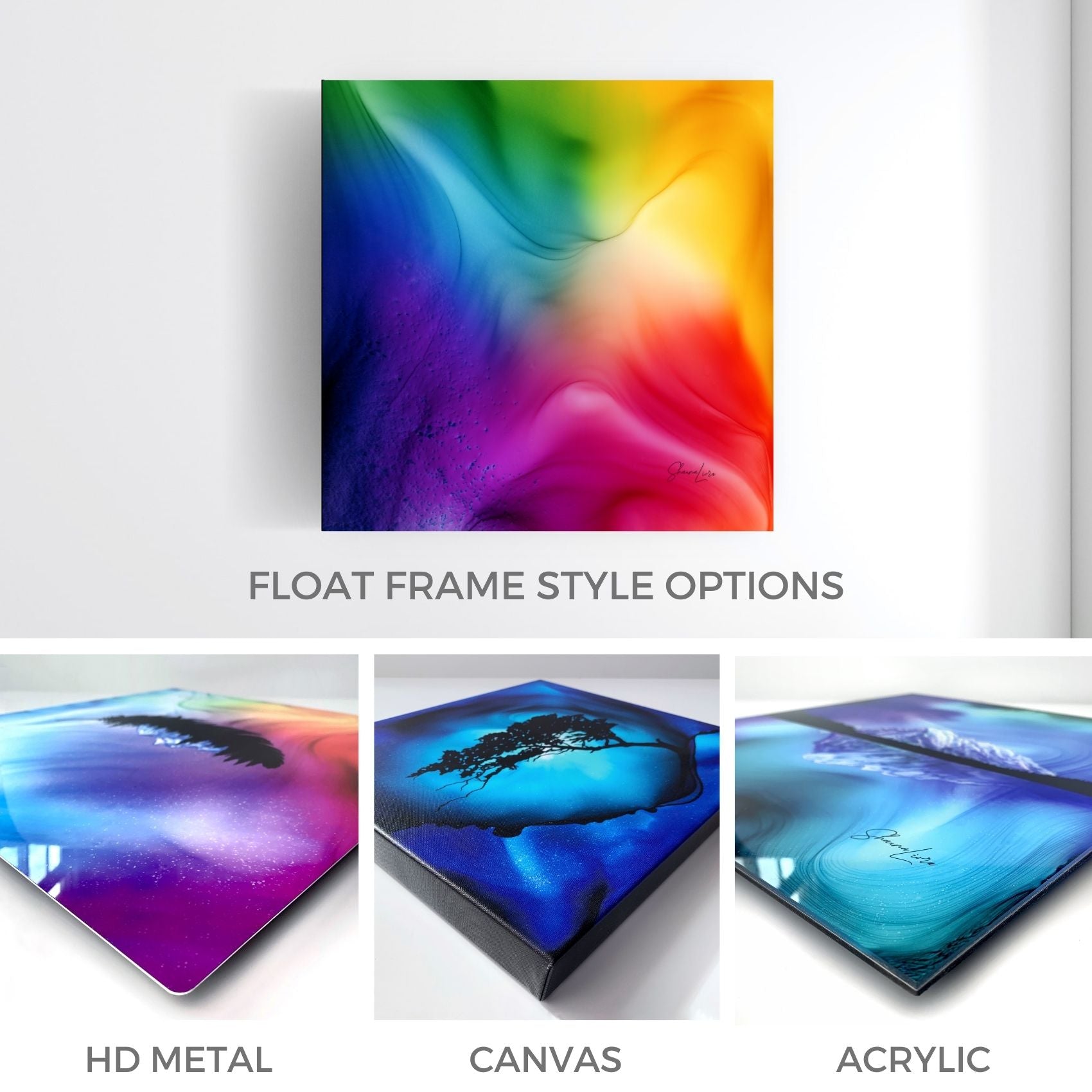 Colour Of Joy - Fire Made Art Print