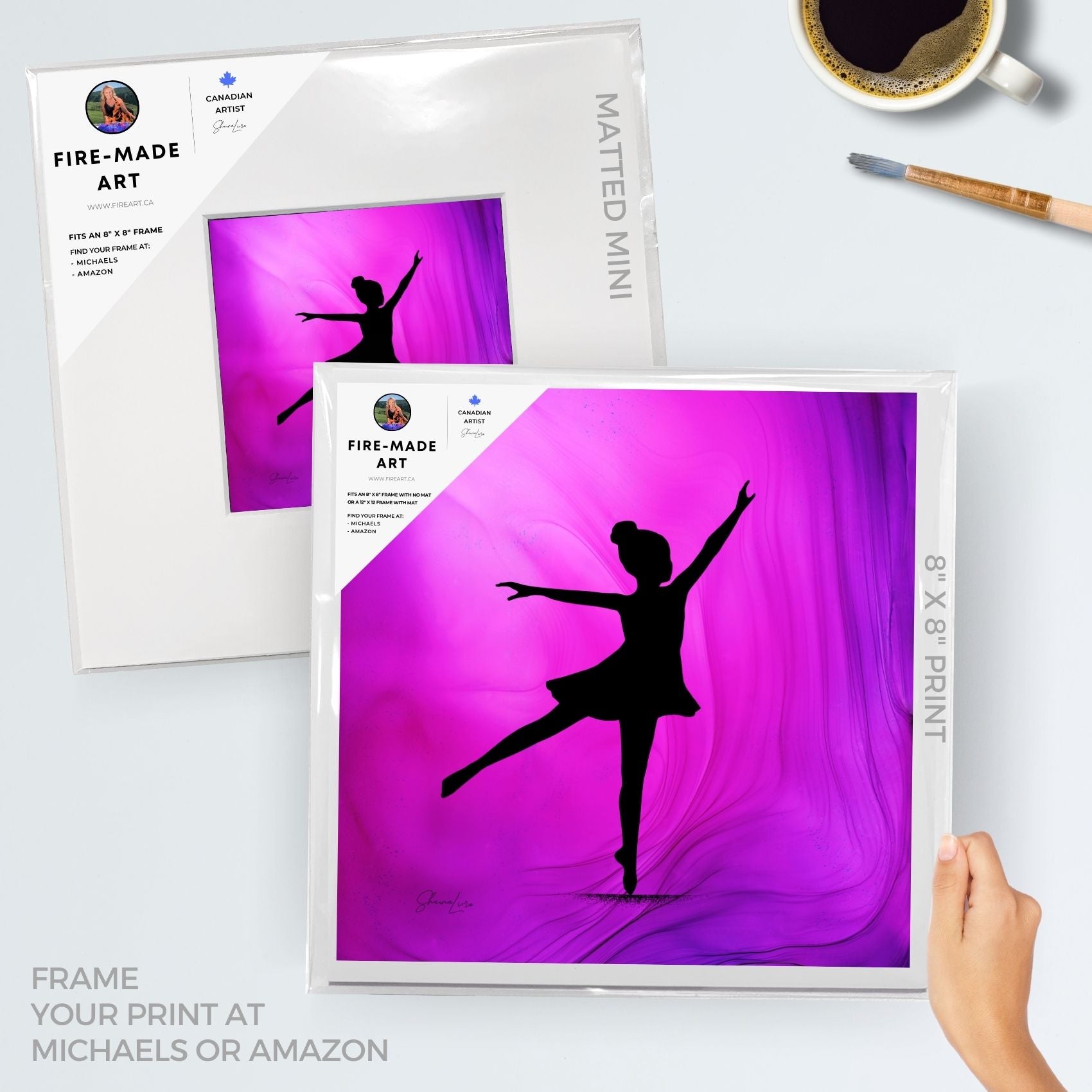 Dancing Dreams - Fire Made Art Print