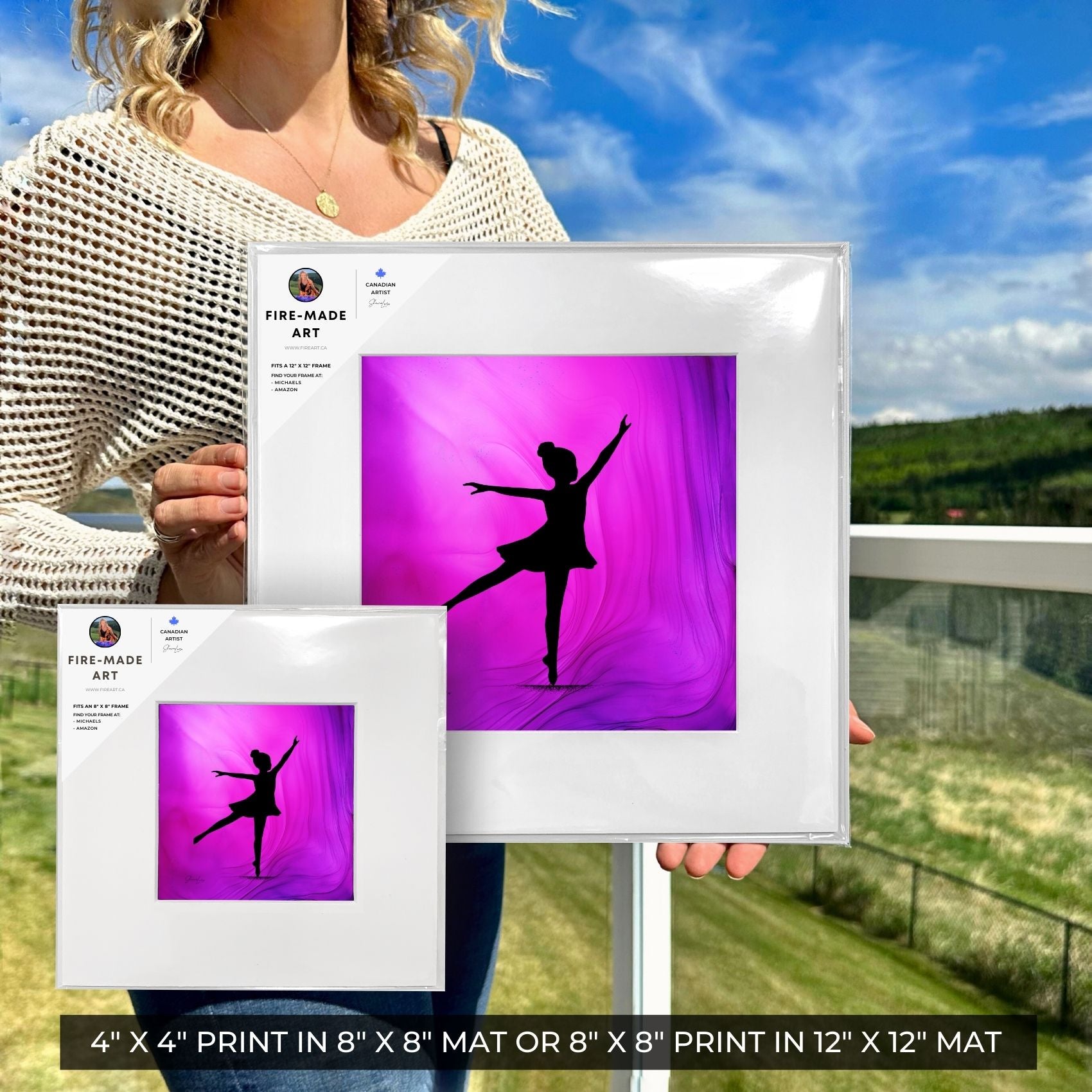 Dancing Dreams - Fire Art Print