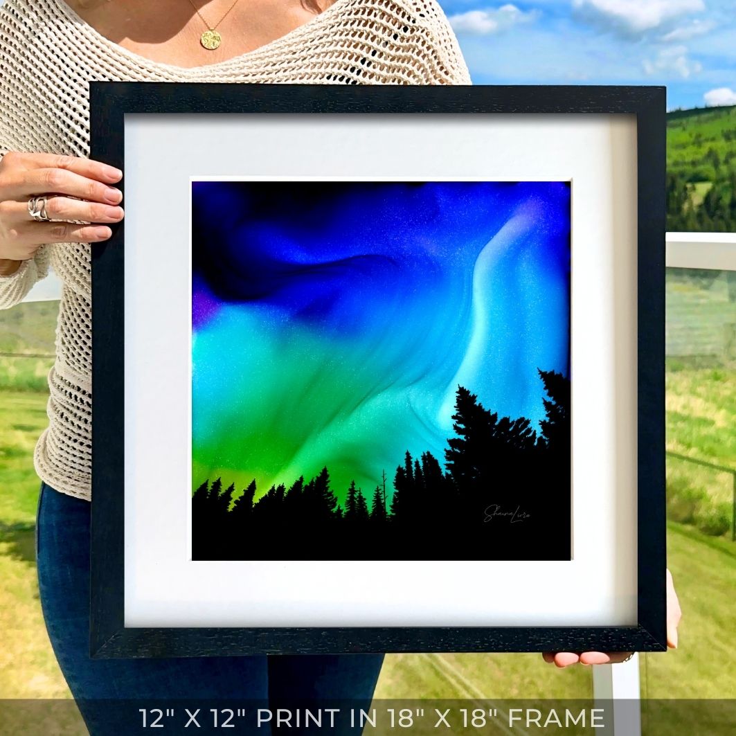 Dancing Light - Fire Art Print