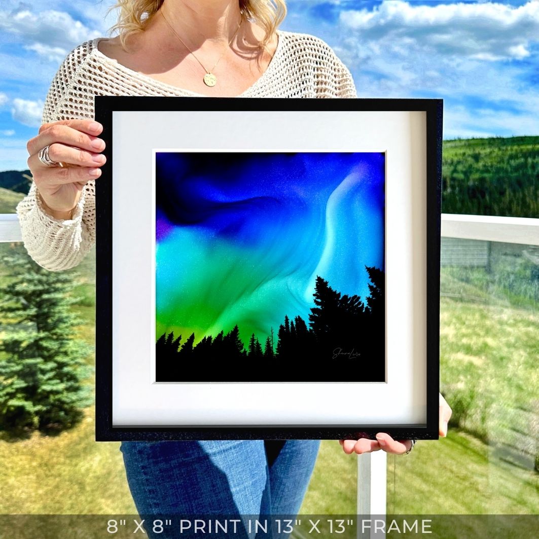 Dancing Light - Fire Art Print