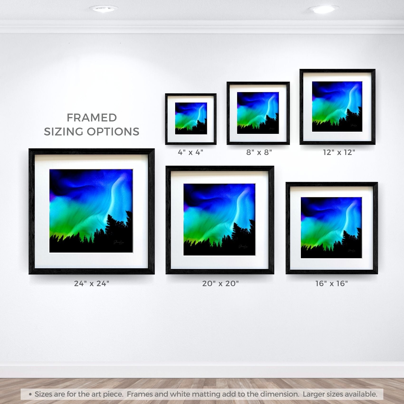 Dancing Light - Fire Made Art Print