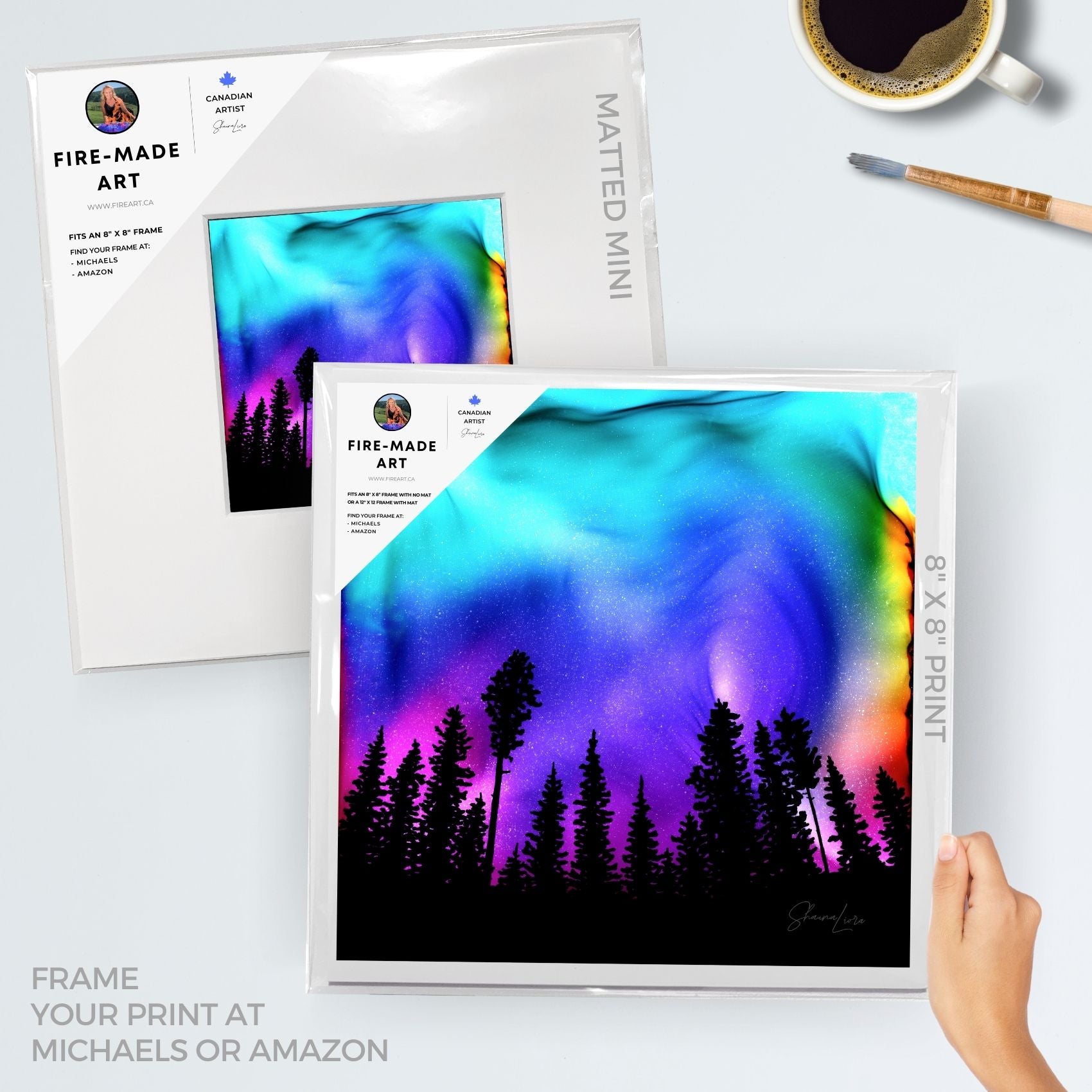 Dare To Dream - Fire Made Art Print