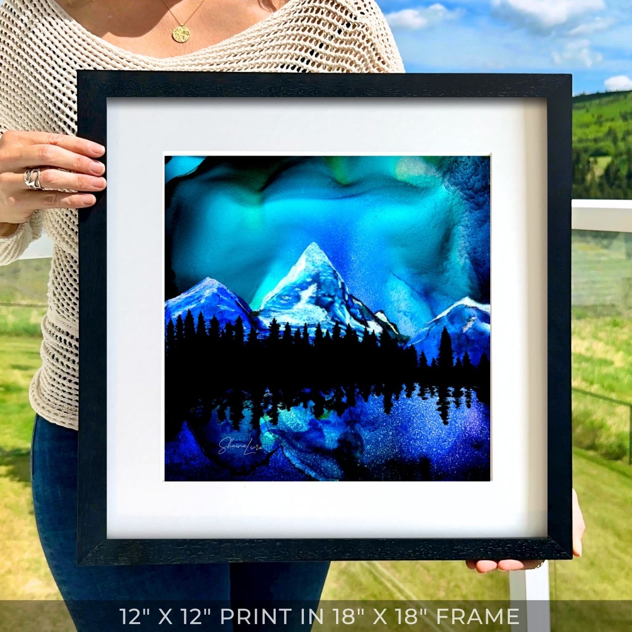Dreams of Assinaboine - Fire Art Print