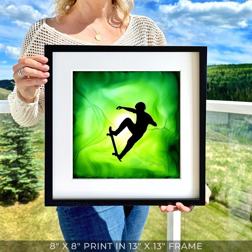 Drop In - Fire Art Print