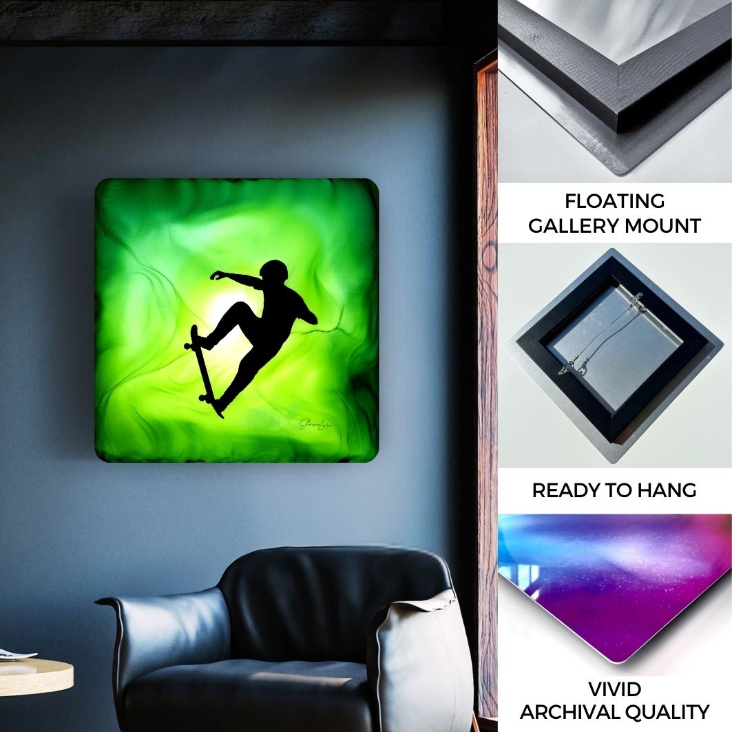Drop In - Fire Art Print