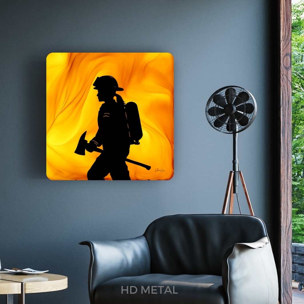 Fearless - Fire Art Print