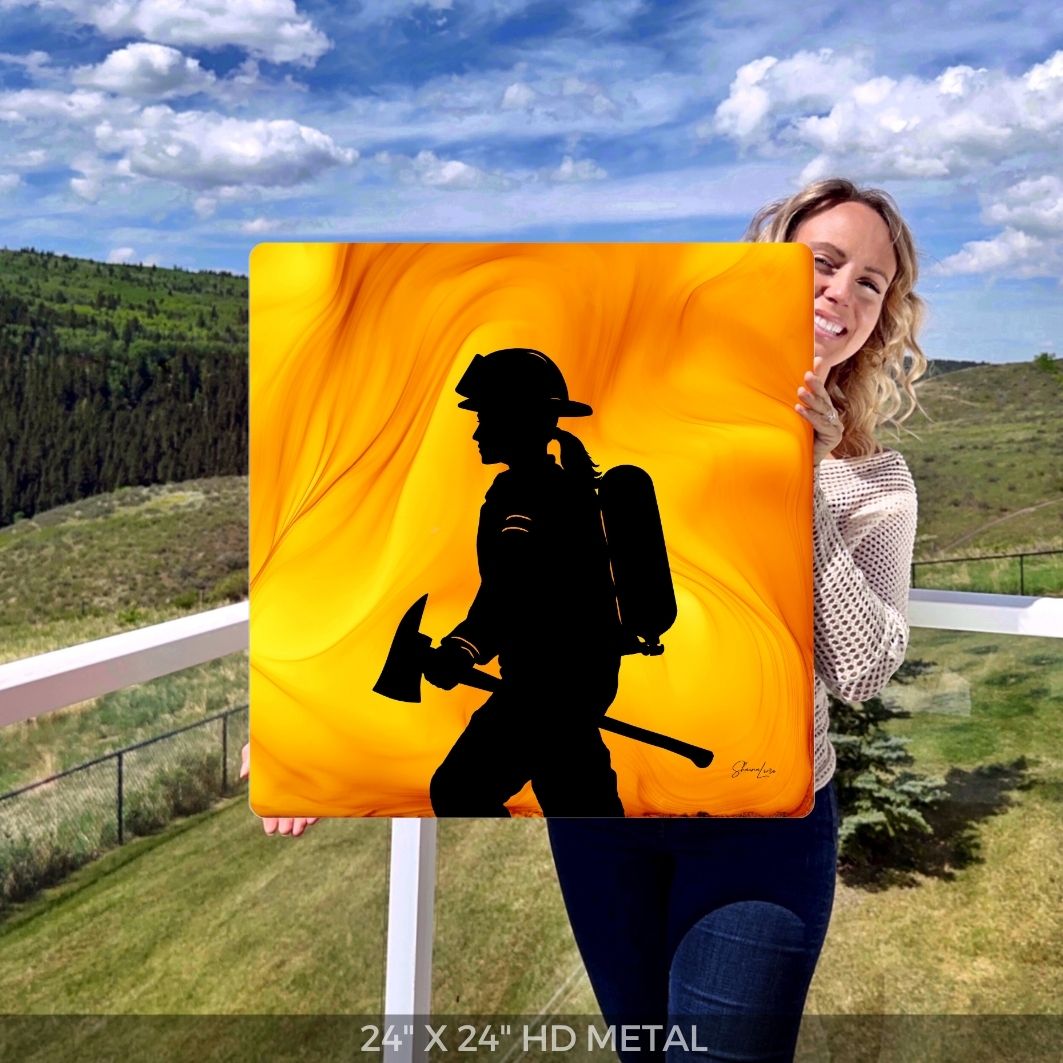 Fearless - Fire Art Print