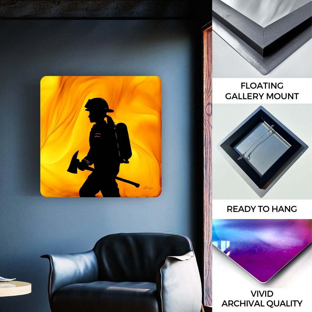 Fearless - Fire Art Print