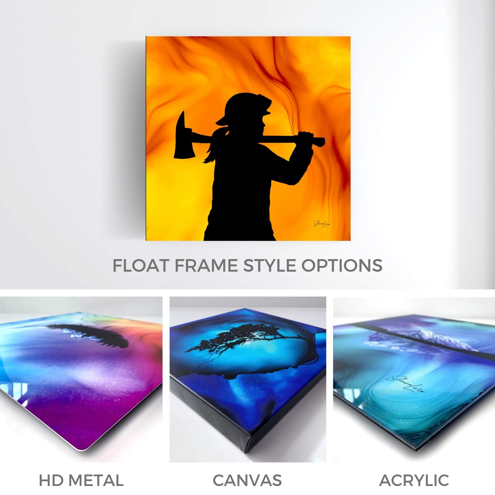 Fearless - Fire Made Art Print