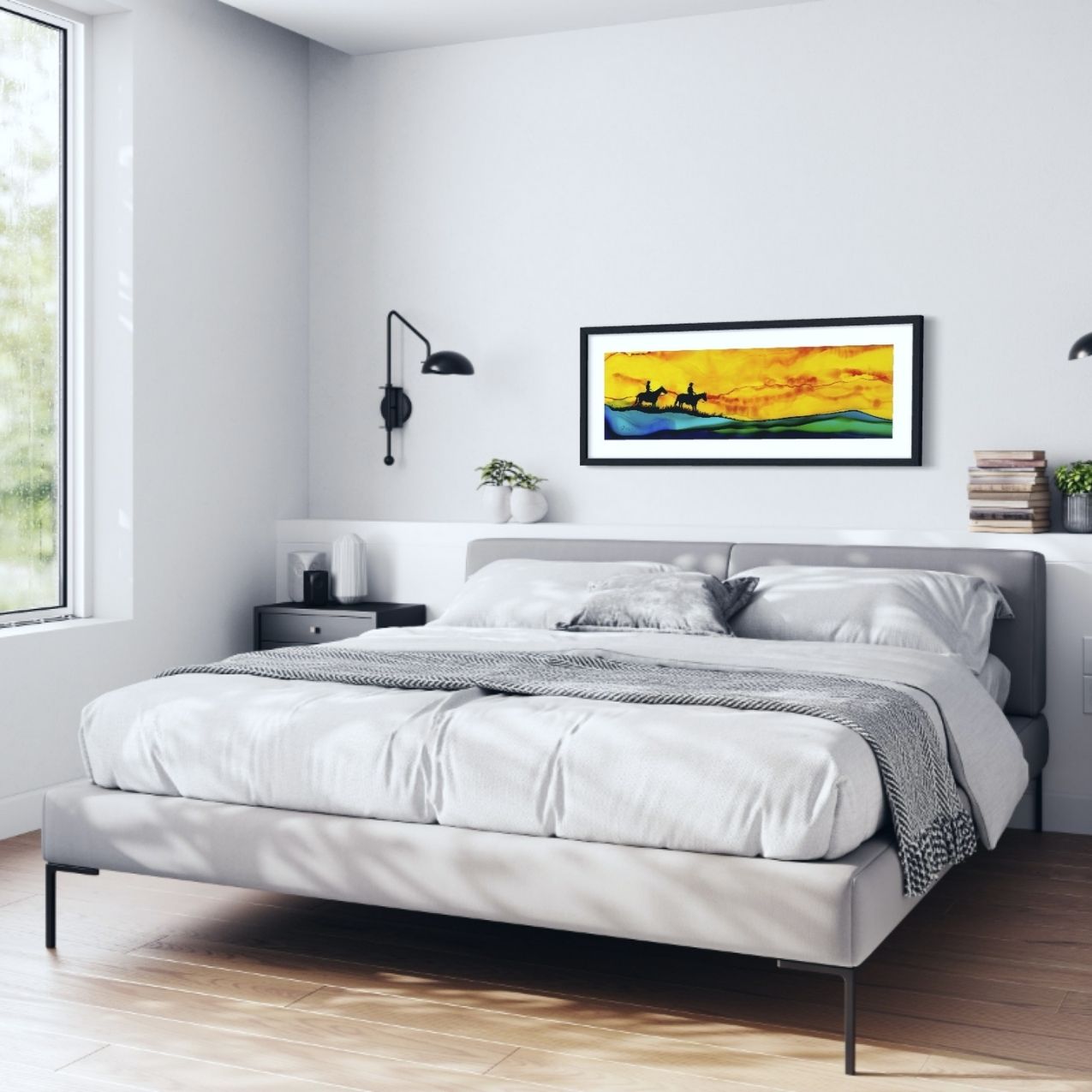 Feels Like Home - Fire Made Art Print