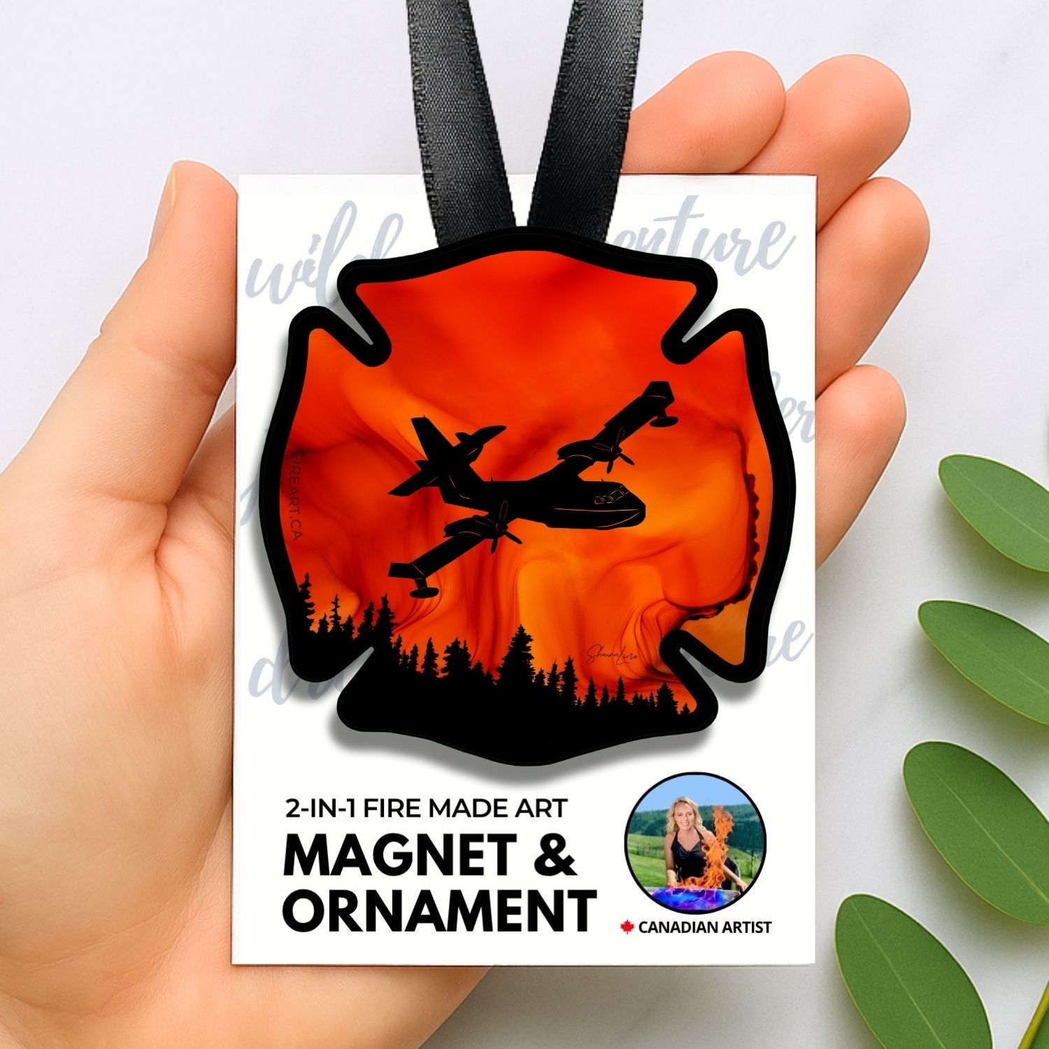 Fire In The Sky - 2-In-1 Magnet - Wholesale
