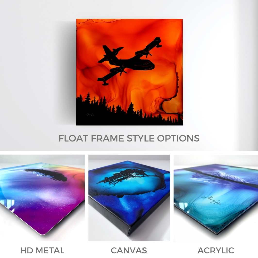 Fire In The Sky - Fire Art Print