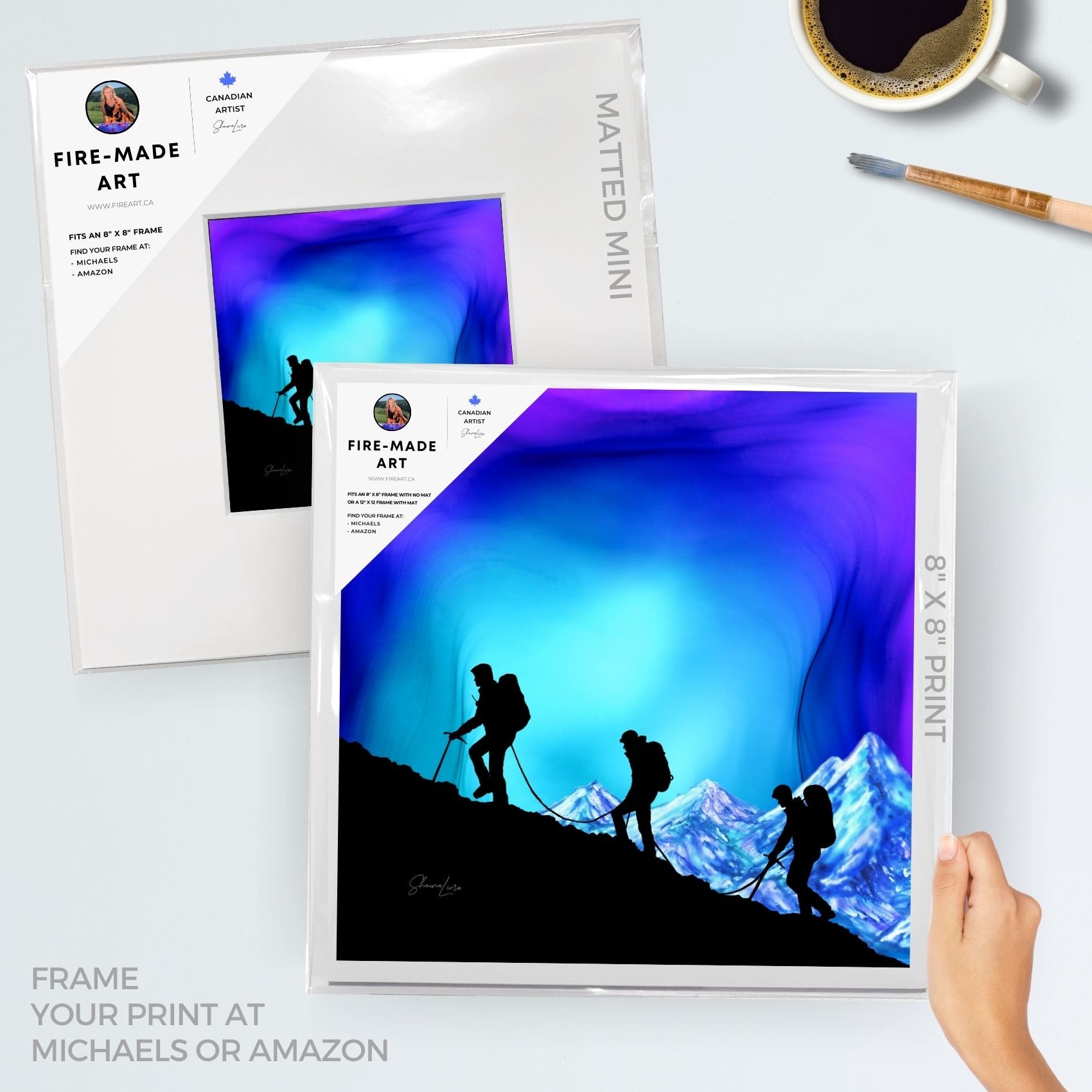 First Light - Fire Made Art Print
