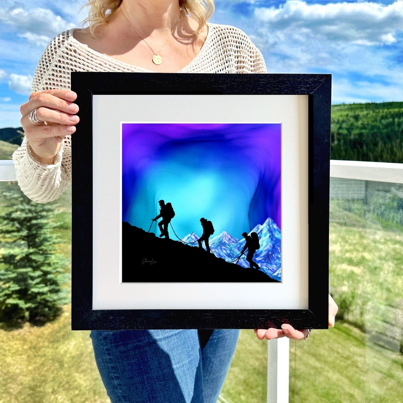 First Light - Fire Made Art Print
