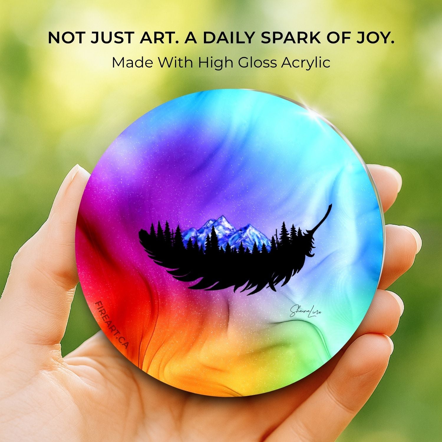 Floating Free: 2-in-1 Ornament/Magnet