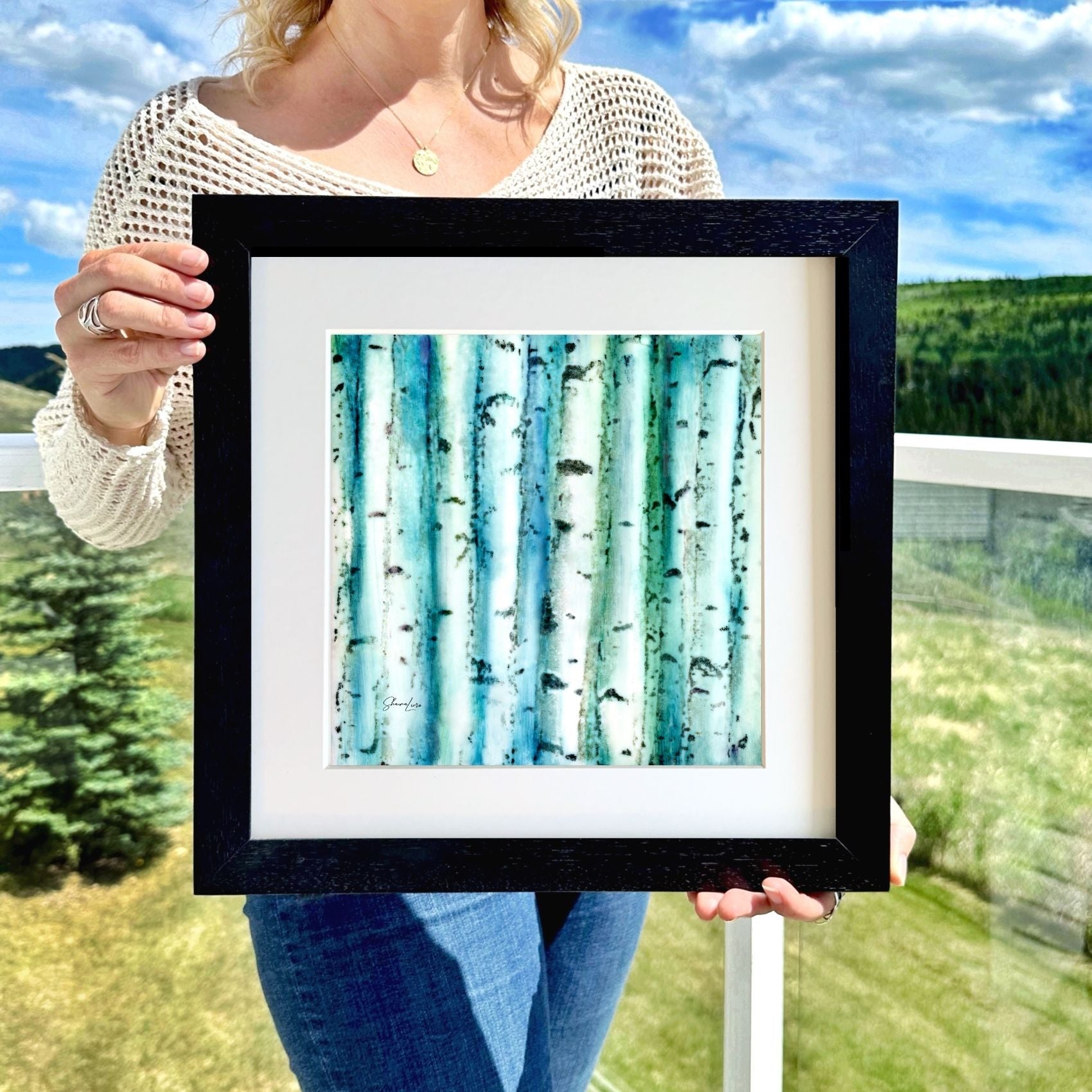 Forest Whispers - Fire Made Art Print