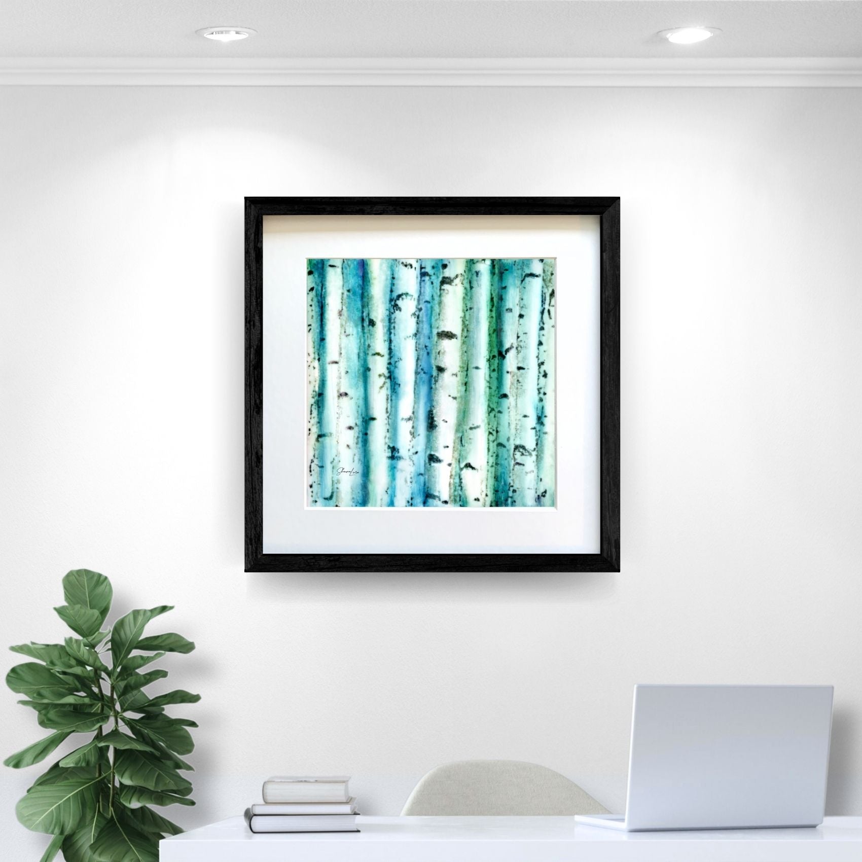 Forest Whispers - Fire Made Art Print