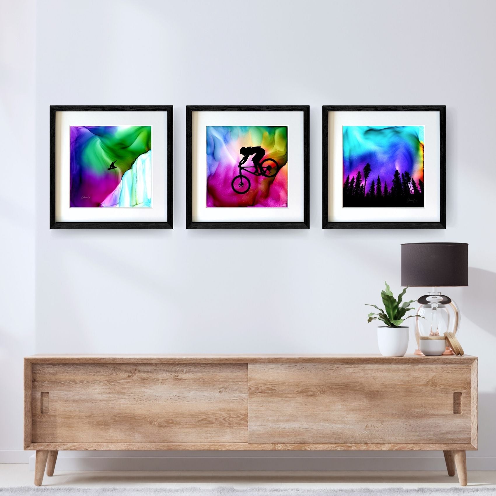 Free Spirit - Fire Made Art Print