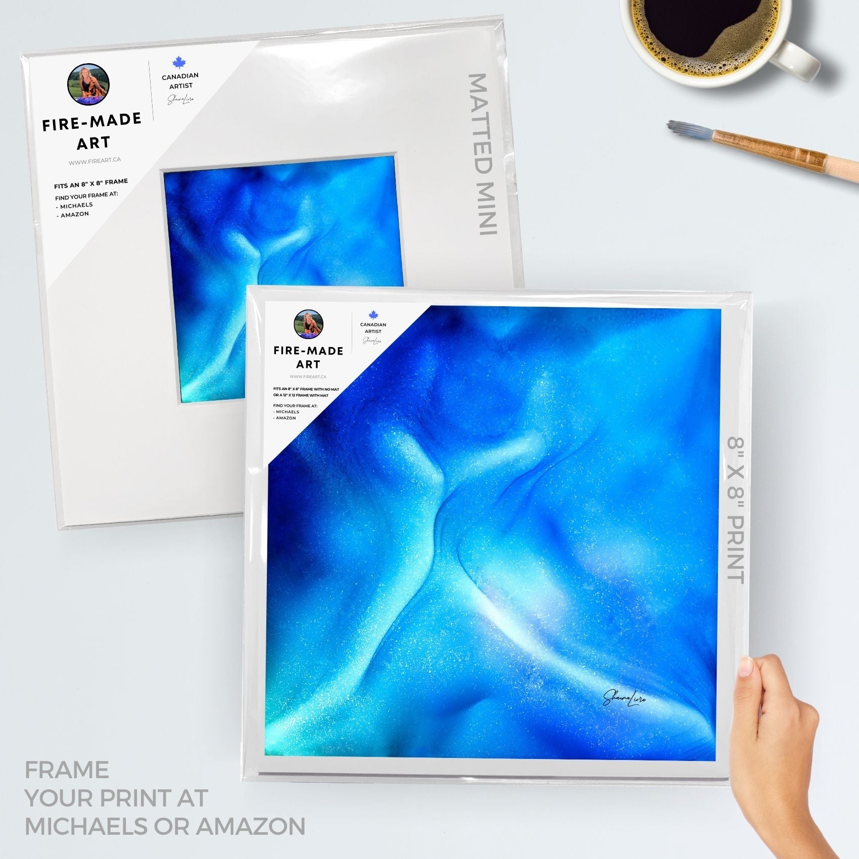 Freedom - Fire Made Art Print