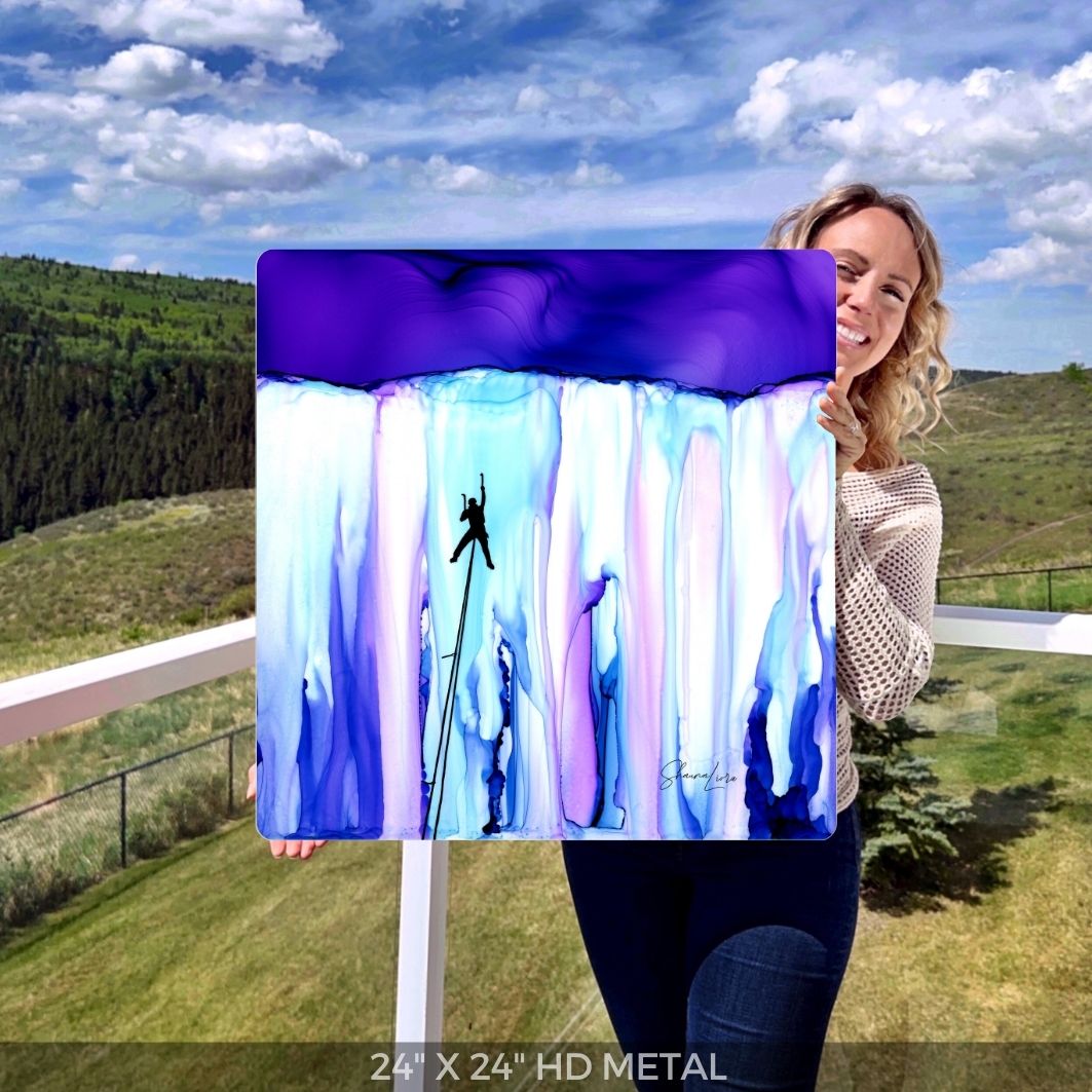 Frozen In Time - Fire Art Print