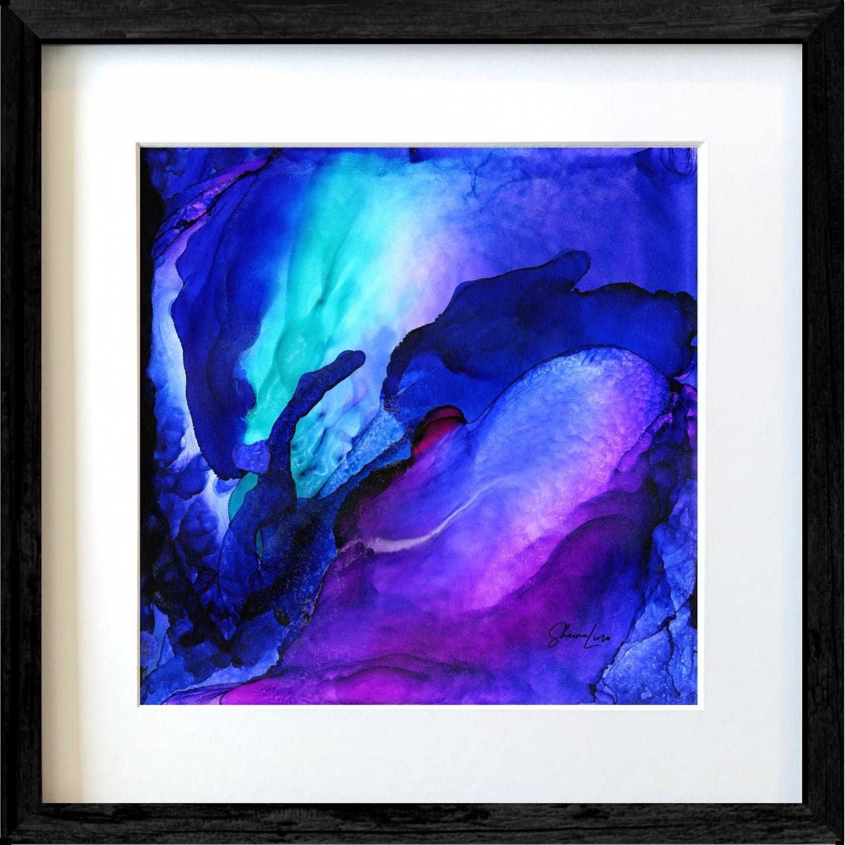 Galaxies of Freedom - Fire Made Art Print