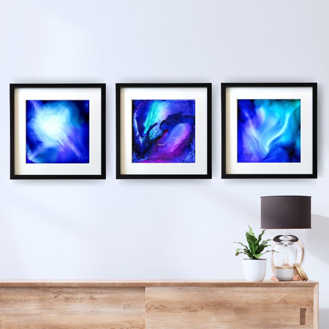Galaxies of Freedom - Fire Art Print