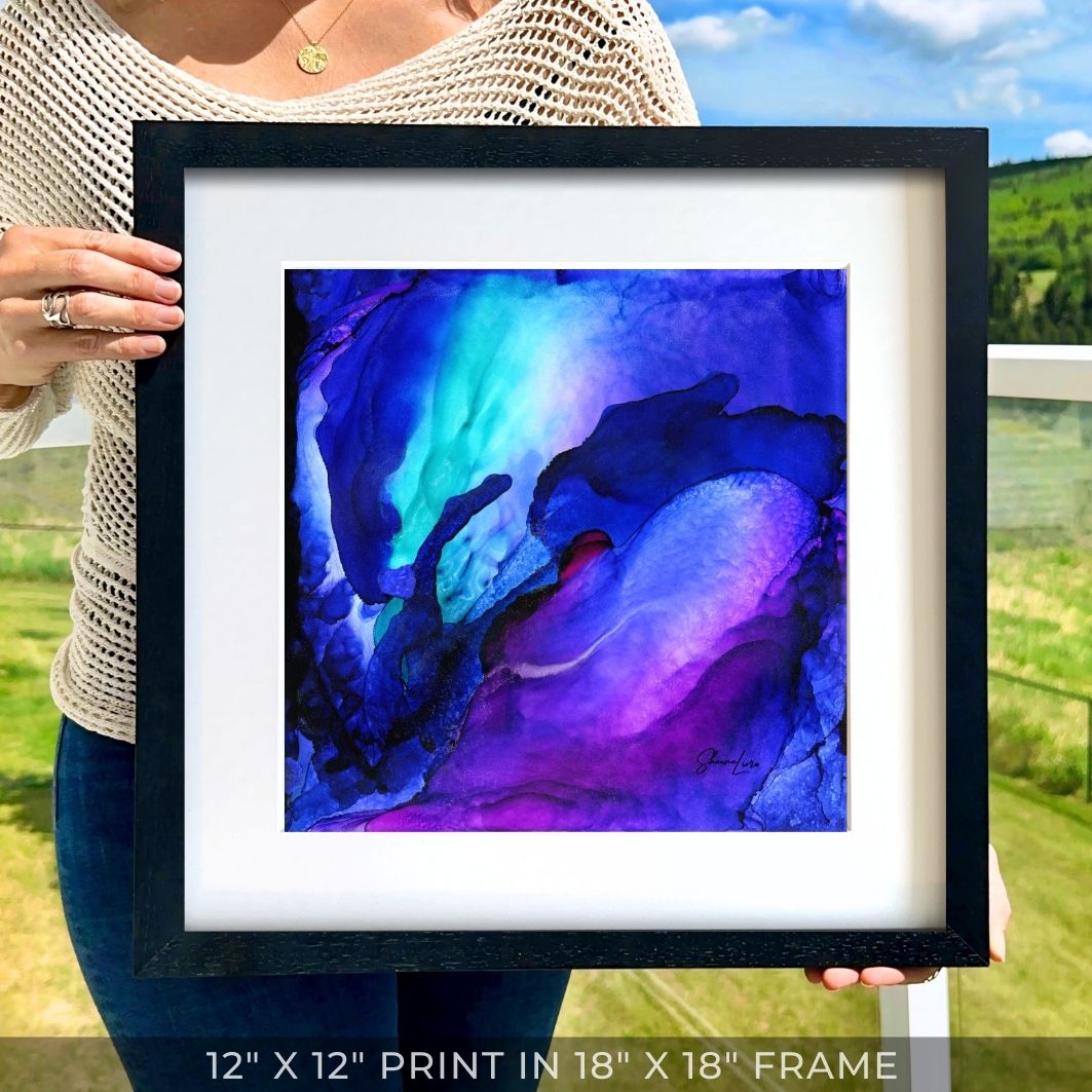 Galaxies of Freedom - Fire Art Print