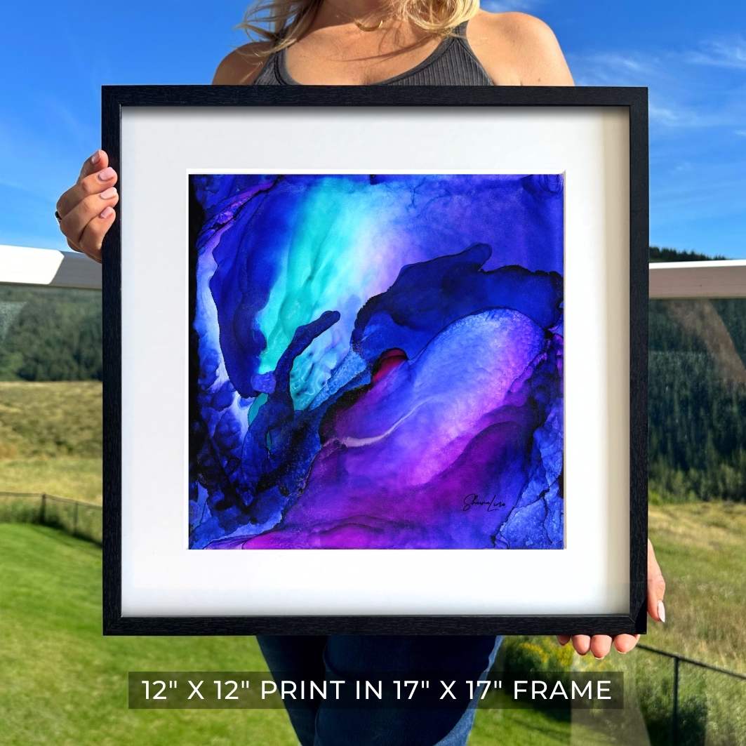 Galaxies of Freedom - Fire Art Print