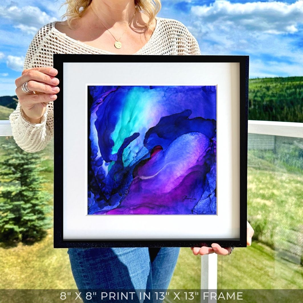 Galaxies of Freedom - Fire Art Print